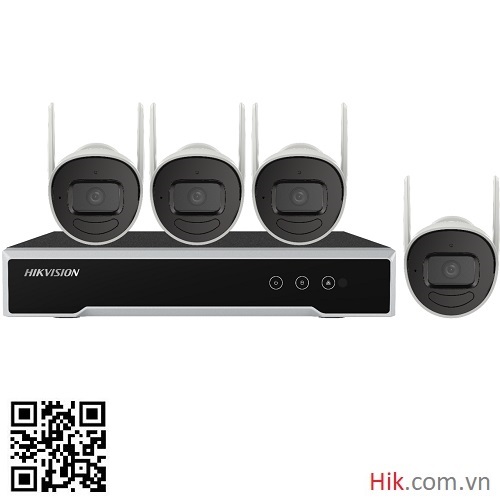 Bộ Camera Hikvision Nk44w0h Kit Wifi 4mp