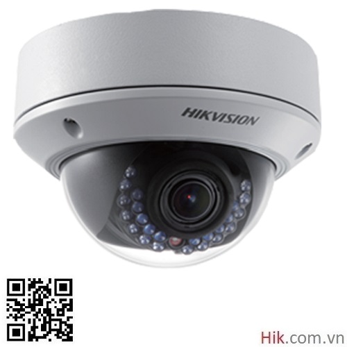 Camera Hikvision Ds 2cd2720f I Camera Ip Dome ( Bán Cầu) Hồng Ngoại 2 Mp