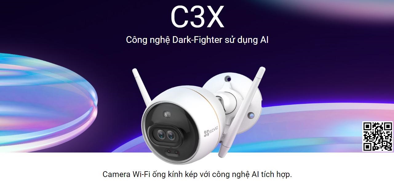 Ezviz C3x Ezviz Camera Có Màu Ban đêm Wifi Hik